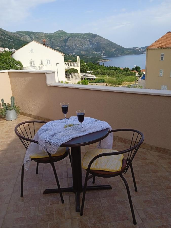 Apartament Karoma Sunroof Mlini Zewnętrze zdjęcie